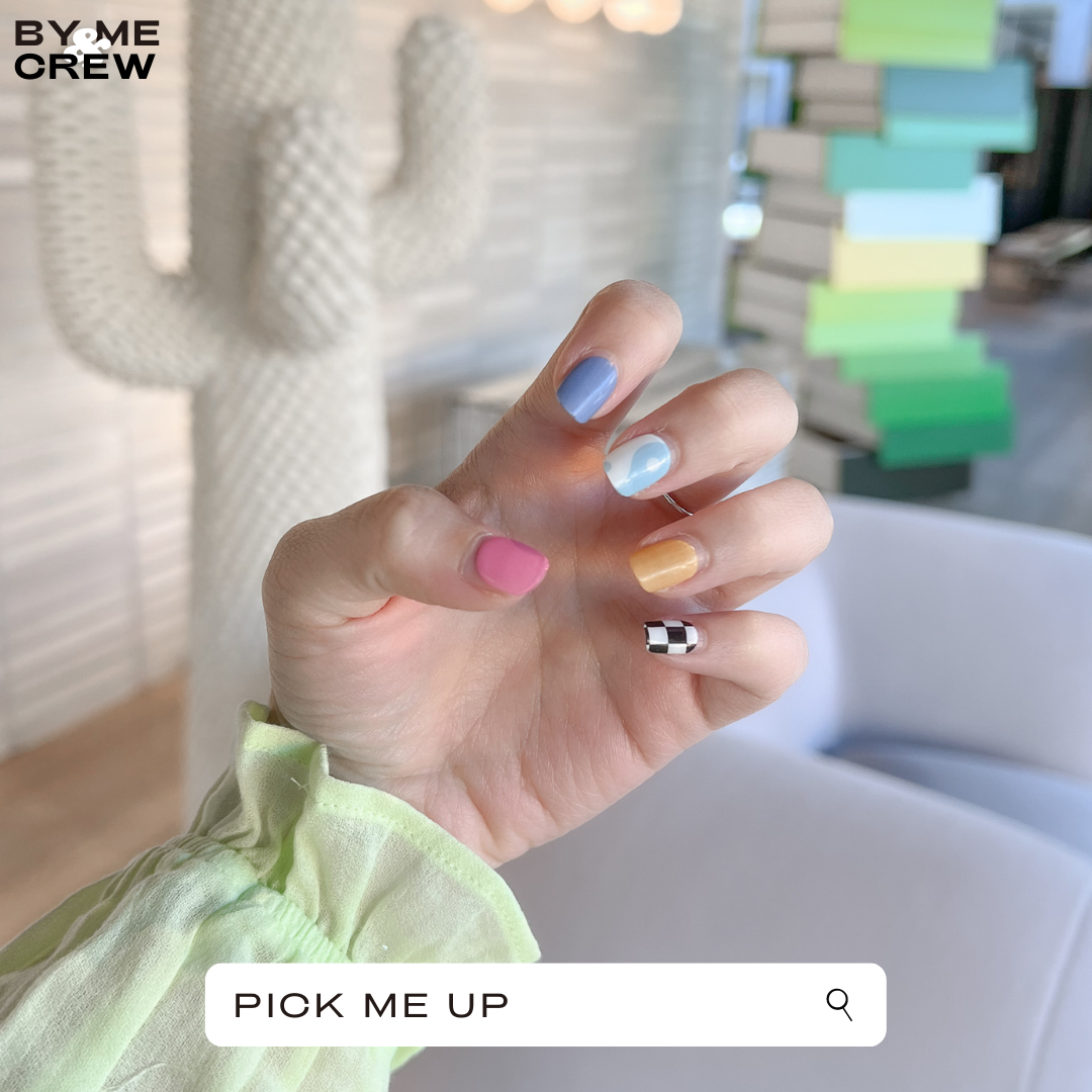 Pick Me Up DIY Semi Cured Gel Nail Stickers