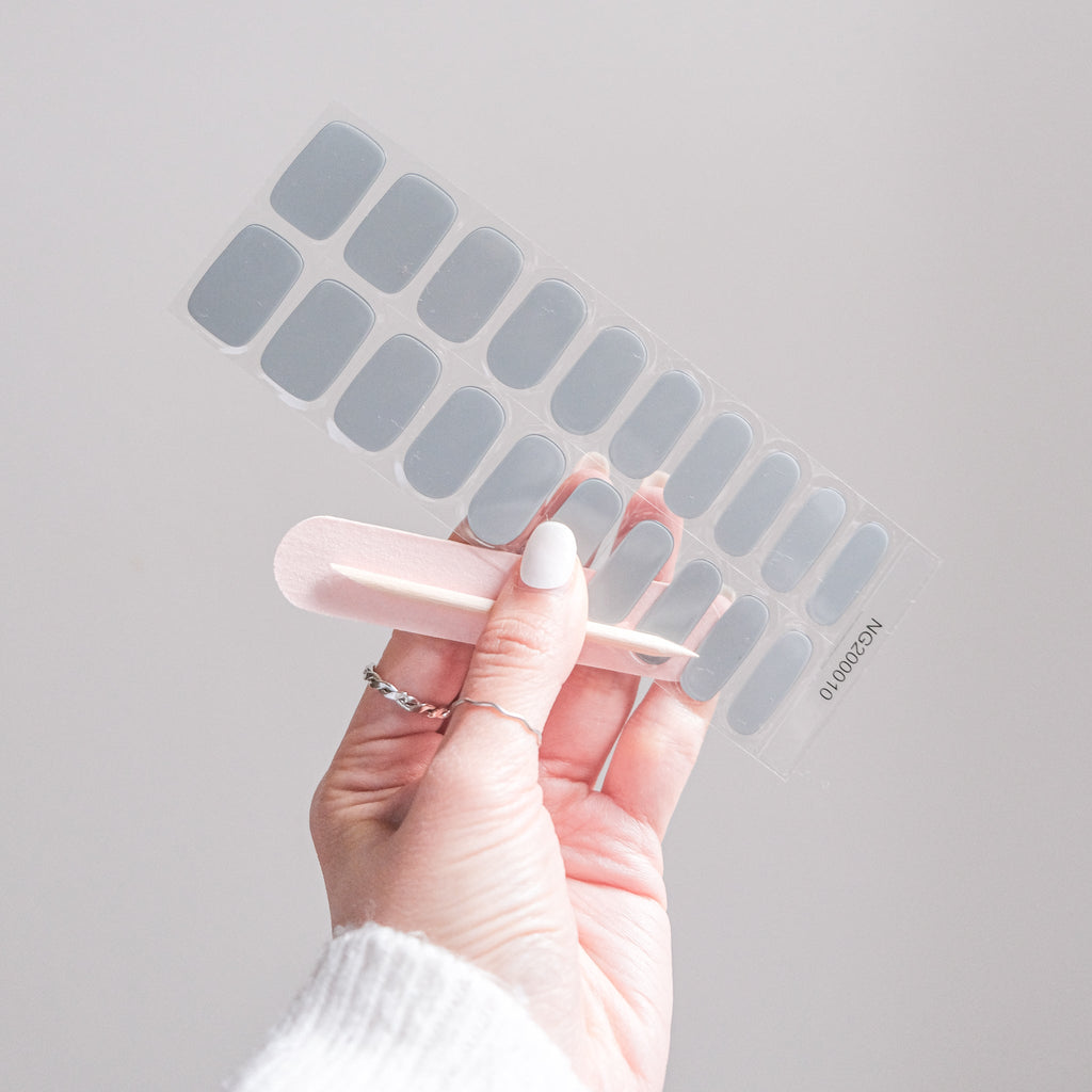 Totoro Grey Semicured Gel Nails Kit